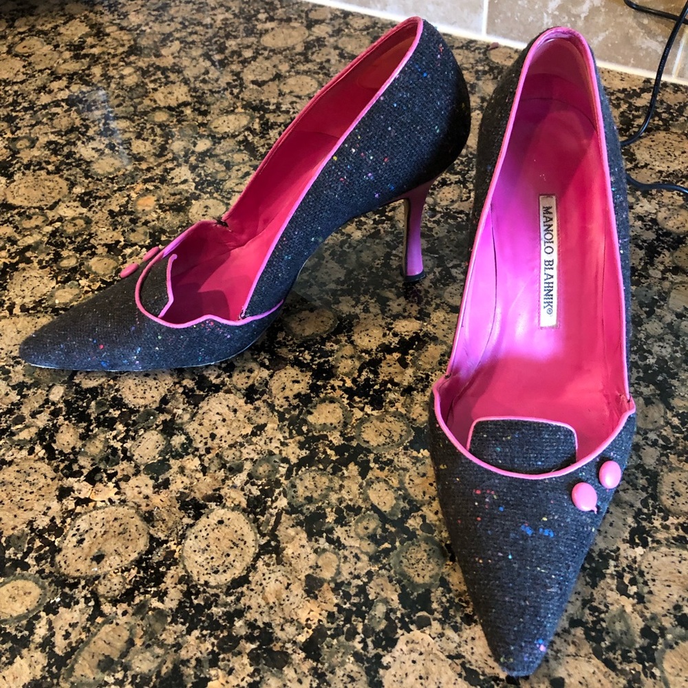 Manolo Blahnik unique heels